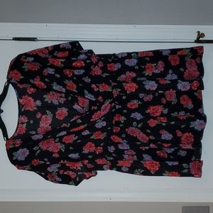 Torrid Floral Blouse
